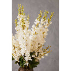 Tall White Delphinium Stem