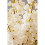 Tall White Delphinium Stem