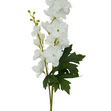 Tall White Delphinium Stem