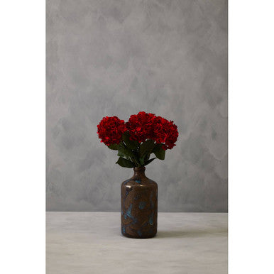 Red Hydrangea Stem