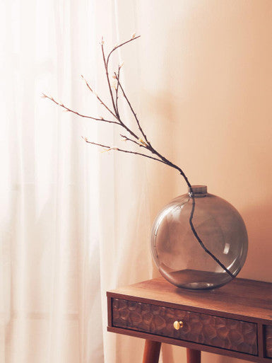 Tall Pink Cherry Blossom Stem