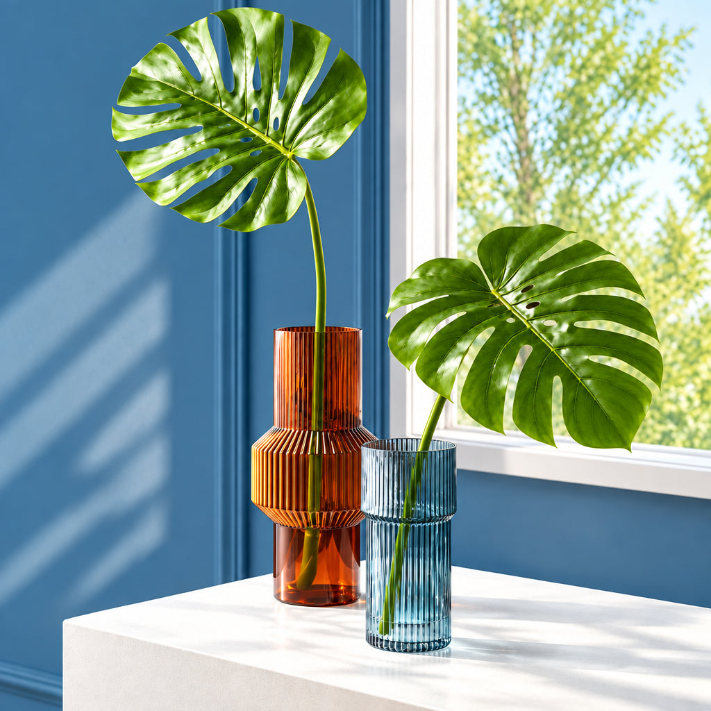 Tall Monstera Palm Stem