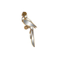 Gilded Parrot Wall Decor