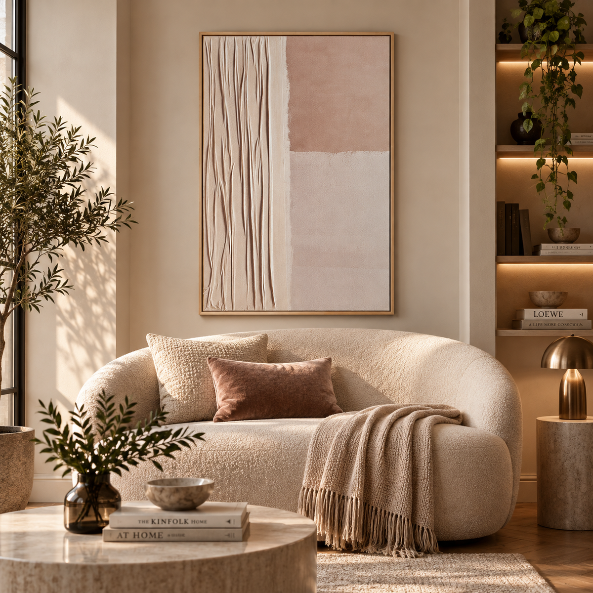 Astratto Neutral Abstract Wall Art