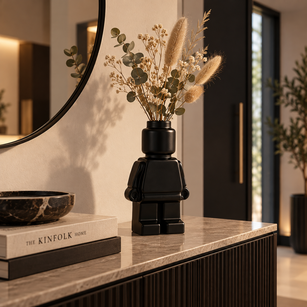 Ceramic Robot Vase