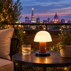 Mushroom Glow Portable Table Lamp