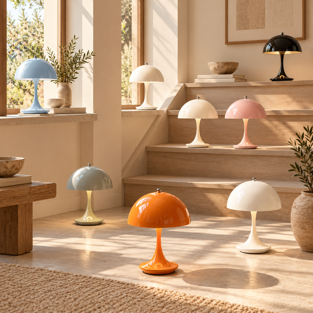 Nordic Dome Portable Table Lamp