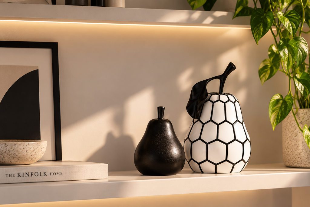 Pear Resin Sculpture