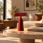 Portable Banker-Style Table Lamp