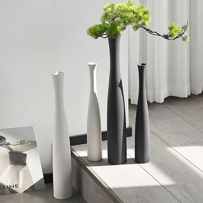 Slim Ceramic Bud Vase