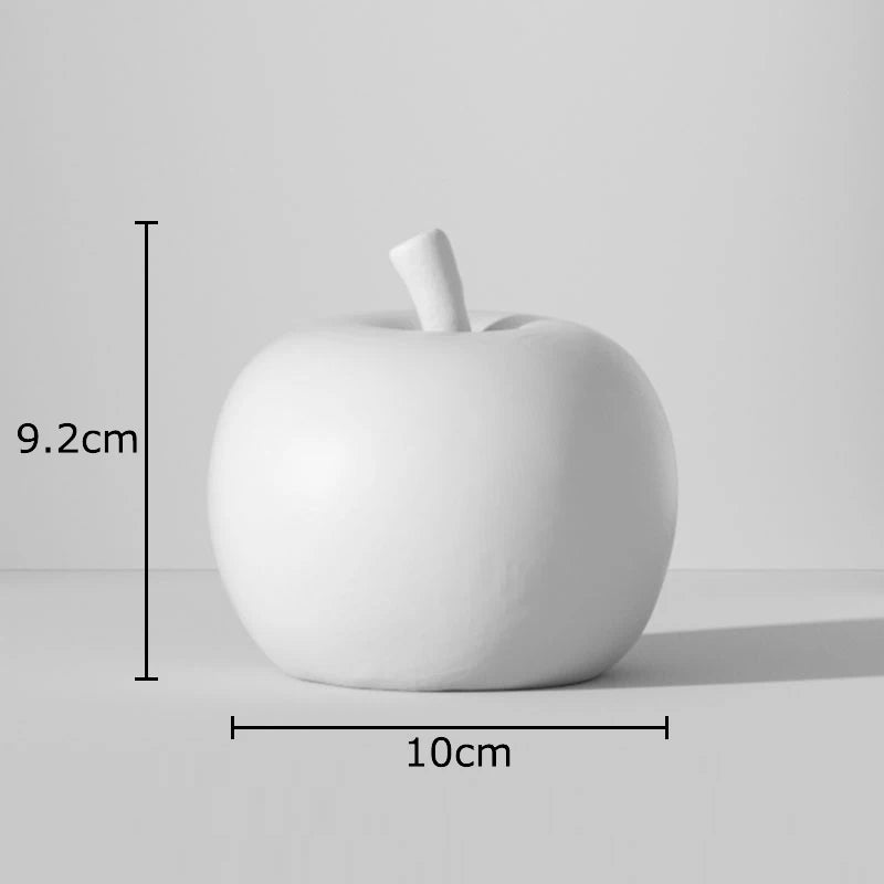 Apple Resin Sculpture