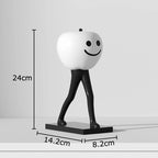 Apple Man Resin Sculpture