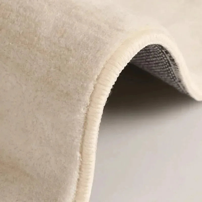 Irregular Velvet Area Rug