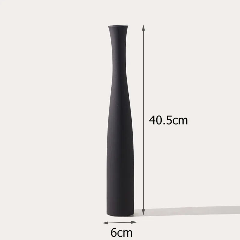 Slim Ceramic Bud Vase