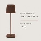 Touch-Dimming Rechargeable Desk Lamp