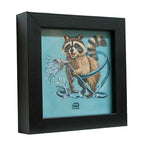 Aquarius - Framed Zodiac Pocket Art