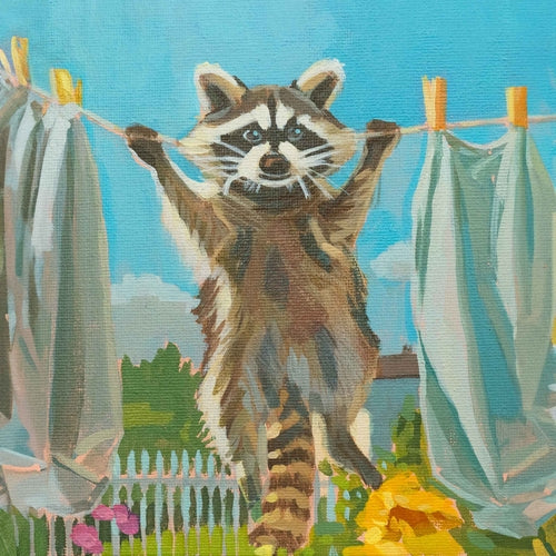 Taking It Easy - Framed Pocket Art