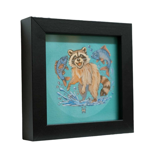 Pisces - Framed Zodiac Pocket Art