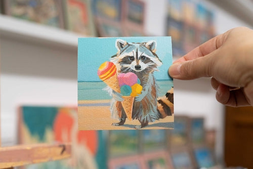 Ice Cream - Framed Pocket Art