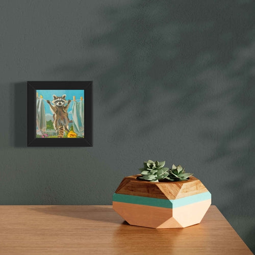 Taking It Easy - Framed Pocket Art