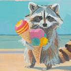 Ice Cream - Framed Pocket Art