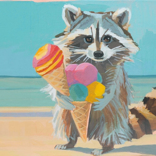 Ice Cream - Framed Pocket Art