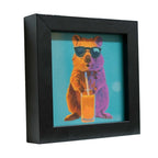 Juice Quokka - Framed Pocket Art