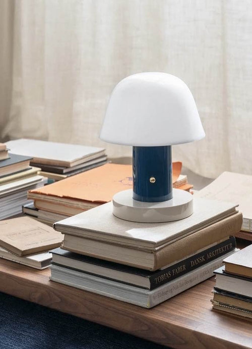 Mushroom Glow Portable Table Lamp