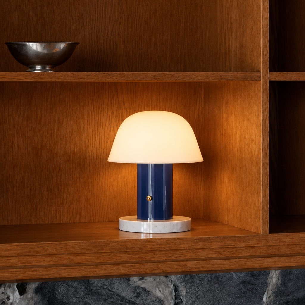 Mushroom Glow Portable Table Lamp