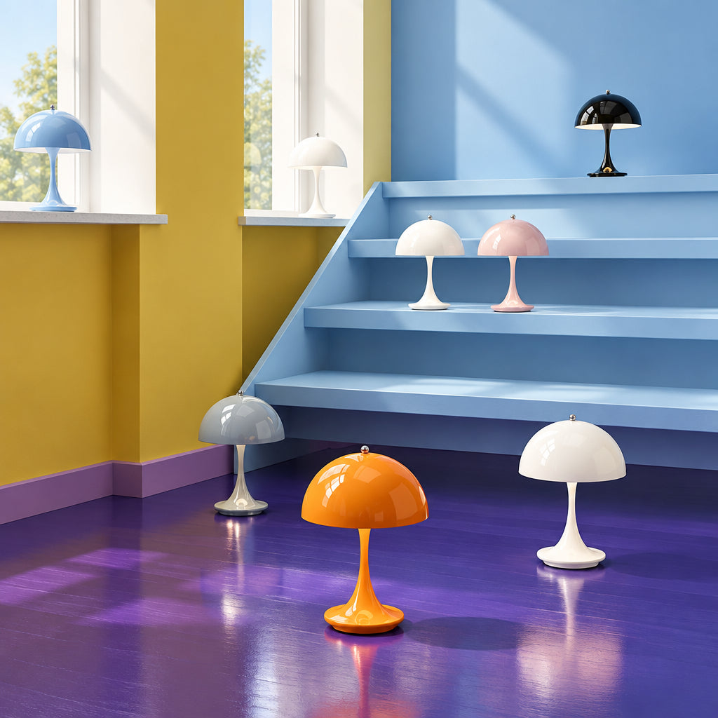 Nordic Dome Portable Table Lamp