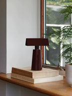 Portable Banker-Style Table Lamp
