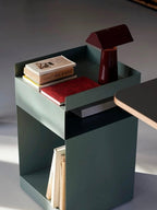 Portable Banker-Style Table Lamp
