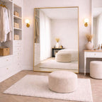 Takara | Gold Metal Rectangle Mirror | 200 x 120 cm