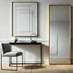 Takara | Full Length Metal Rectangle Mirror | 160 x 60 cm
