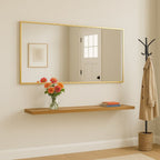 Takara | Gold Metal Rectangle Mirror | 180 x 90 cm
