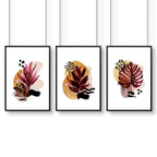 Tropical Monstera Wall Art | Set of 3 Prints