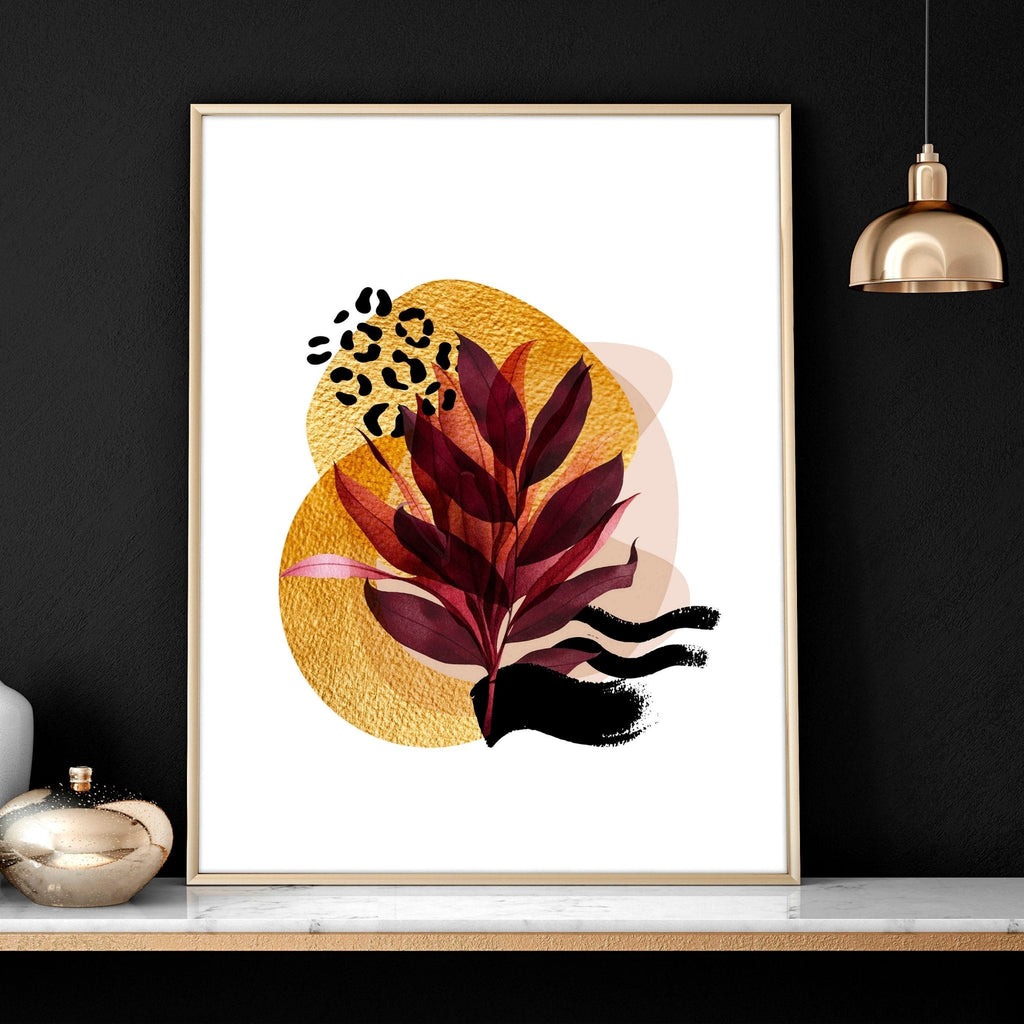 Tropical Monstera Wall Art | Set of 3 Prints