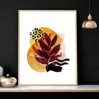 Tropical Monstera Wall Art | Set of 3 Prints