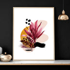 Tropical Monstera Wall Art | Set of 3 Prints