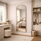 Yoko | Gold Metal Arch Mirror | 160 x 60 cm